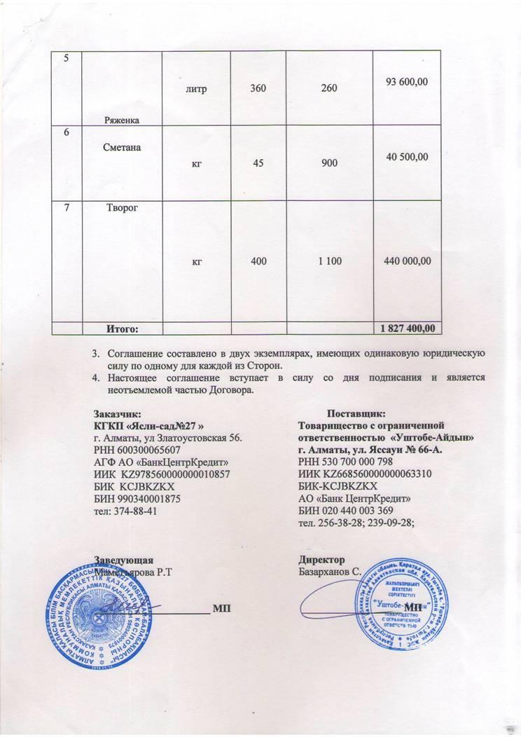 ТОО Уштобе Айдын