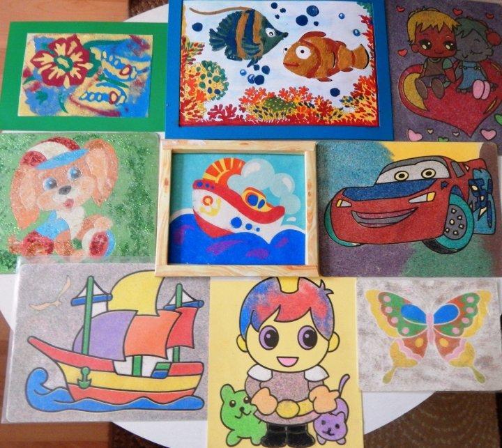 Выставка "Волшебный песок"