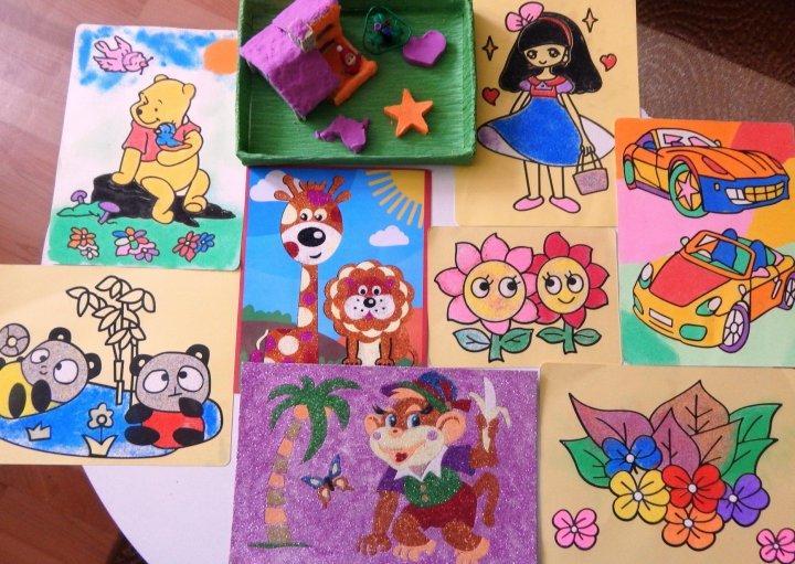 Выставка "Волшебный песок"