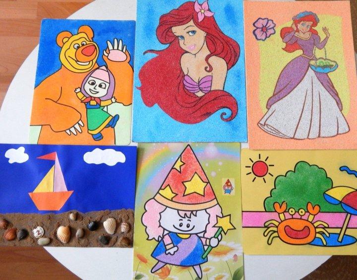 Выставка "Волшебный песок"